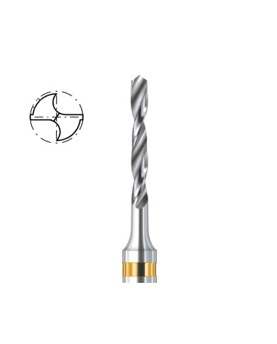 Fresa Busch dis. 4203S-AU Elicoidale Tungsteno