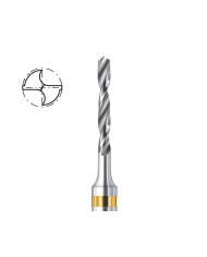 Fresa Busch dis. 4203S-AU Elicoidale Tungsteno