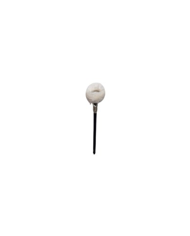 Spazzolino a Disco Mini Cotone Bianco