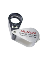 Lente LED + UV Triplet 10x