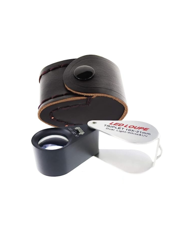 Lente LED + UV Triplet 10x