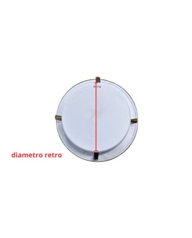 Movimento a Incasso con vetro Ã˜ 72 mm