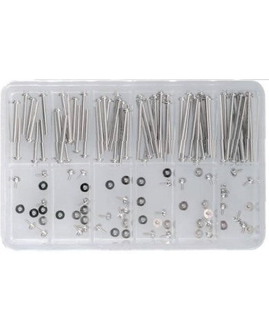 Assortimento Barrette Accaio con Viti filettate tipo VAN CLEEF 1,3