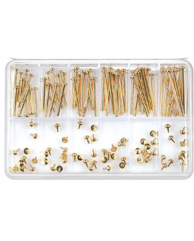 Assortimento Barrette con Viti a pressione tipo VAN CLEEF 1,3