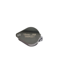 Lente per Diamanti Triplet 10x Cromata