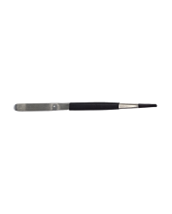 Pinzetta inox per pietre punta gommata