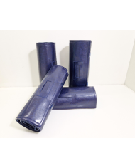 Rotolo blu interno bianco con 16 lacci