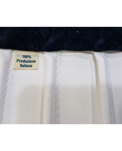 Rotolo blu interno bianco 18 scomparti con lacci