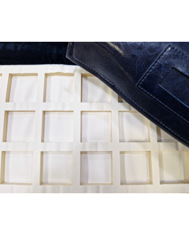Rotolo blu interno bianco 44 caselle