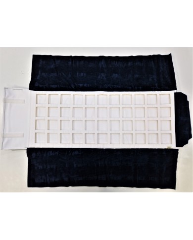 Rotolo blu interno bianco 44 caselle