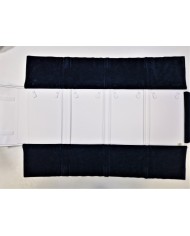 Rotolo blu interno bianco per 4 collier