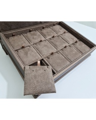 Marmotta bronzo interno quercia 12 caselle con pattine tagli e fori