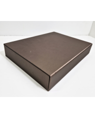Marmotta bronzo interno quercia vuota per schede 24x17 cm