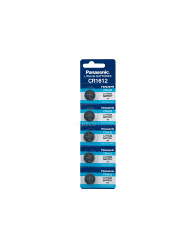 Batteria a litio Panasonic 1612