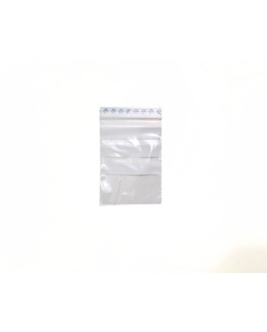 Bustine minigrip 6x8 cm con finestre (conf. 100 pz.)