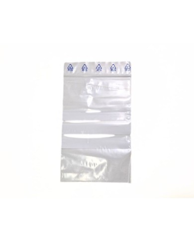 Bustine minigrip 10x15 cm con finestre (conf. 100 pz.)