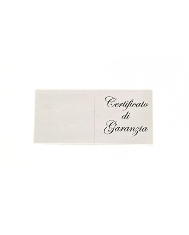 Certificato di garanzia
