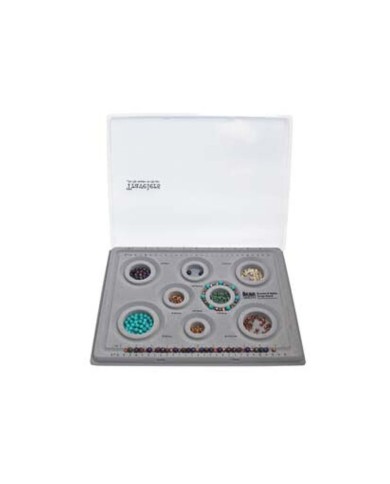 Vassoio per infilare collane con coperchio 33x26 cm