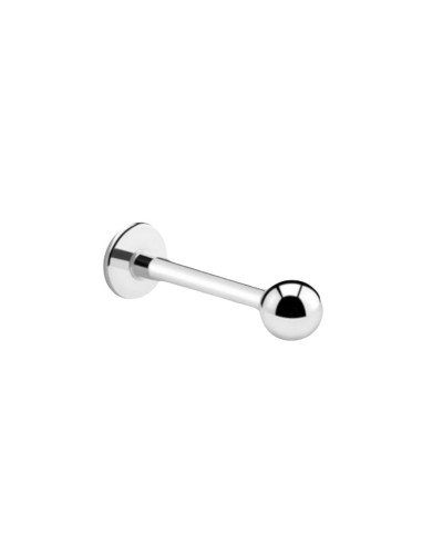Piercing Labret con sfera 10 mm