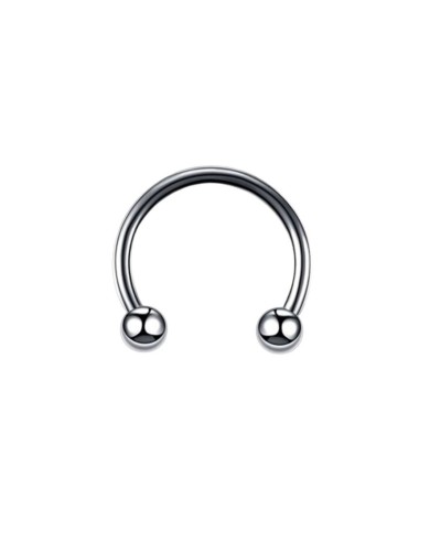 Piercing Barretta circolare 8 mm in titanio