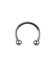 Piercing Barretta circolare 8 mm in titanio