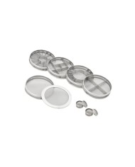 Gabbia con cestelli in acciaio inox rivestito rilsan per Elmasolvex VA