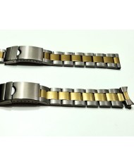 Cinturino Acciaio Tipo RX Oyster Bicolore