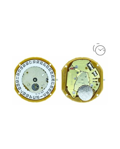 Movimento Miyota GN15 = GN17 H3