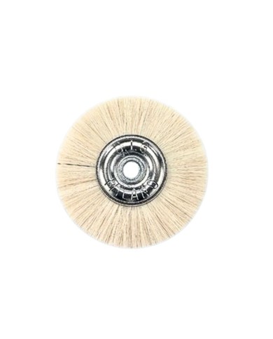 Spazzola con Centro Metallico Pelo Capra Ã˜ 50