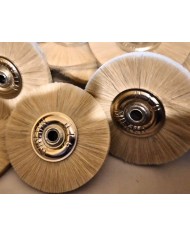 Spazzola con Centro Metallico Pelo Capra Ã˜ 50