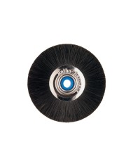 Spazzola con Centro Metallico Nera Hatho Ã˜ 48