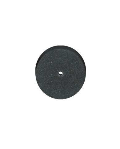 Gommino a Ruota Busch Nero per Rifinitura Soft Ø 22 x 3 mm