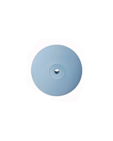 Gommino a Ruota Lenticolare Busch Celeste per Lucidatura Soft Ø 22 x 3 mm