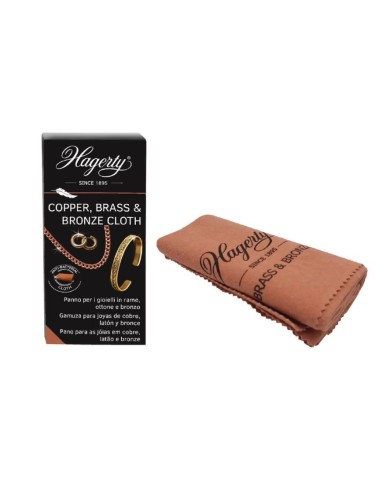 Panno per rame, ottone e bronzo Hagerty Copper, Brass & Bronze Cloth