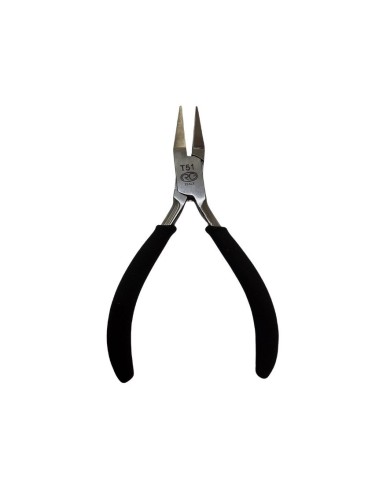 Pinza Becchi Piatti Lisci Punta 1,5 mm