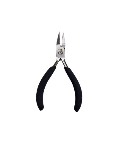 Pinza Becchi Piatti Lisci Punta 3 mm