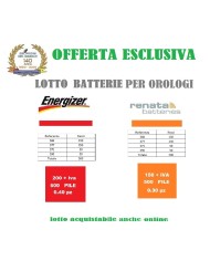 Lottto batterie per Orologi