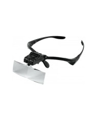 Lente Binoculare con LED e 5 Lenti Intercambiabili da 1.0x a 3.5x