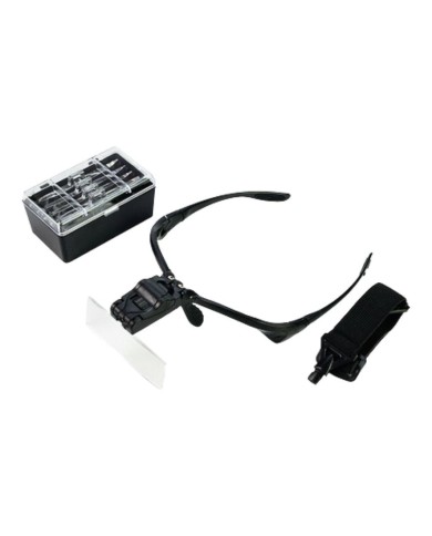 Lente Binoculare con LED e 5 Lenti Intercambiabili da 1.0x a 3.5x