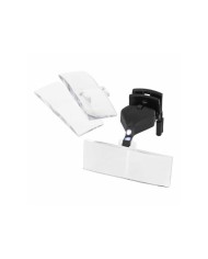 Lente Binoculare per Occhiali con LED e 3 Lenti Intercambiabili da 1.5x a 3.5x