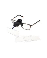 Lente Binoculare per Occhiali con LED e 3 Lenti Intercambiabili da 1.5x a 3.5x