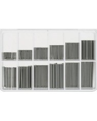 Ass.to Coppiglie Zigrinate 6 a 22 mm Ã 0,90 - 1,00 - 1,20 200 pz