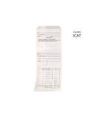 Buste carta bianca con foratura per ricevuta 9 x 22