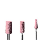 Fresa Edenta in Corindone Rosa Abrasivo Universale con Gambo
