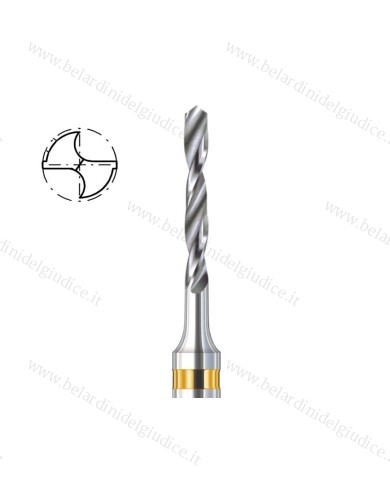 Fresa Busch dis. 4203S-AU Elicoidale Tungsteno