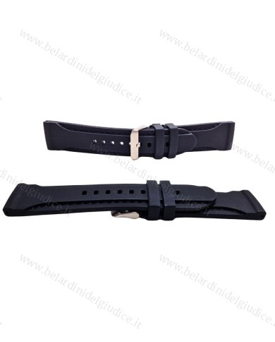 Cinturino Silicone con Cucitura in Tinta