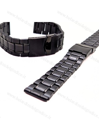 Cinturino Acciaio Mod. 8950 Nero