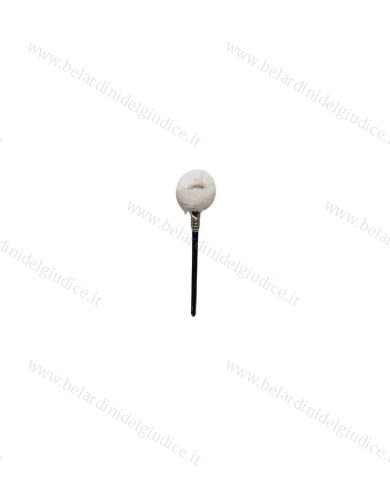 Spazzolino a Disco Mini Cotone Bianco
