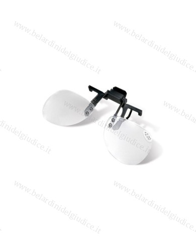 Lente Binoculare con Clip per Occhiali