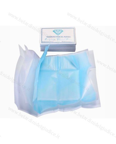 Cartine bianco/azzurro per pietre